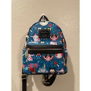 Disney Parks Disneyland and Walt Disney World Chibi Character Loungefly Backpack
